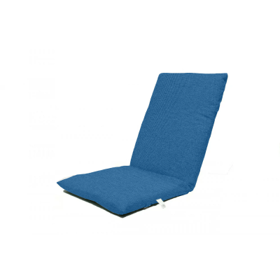 COJÍN DE HAMACA ESPUMA 120*50*3 IMPERMEABLE AZUL