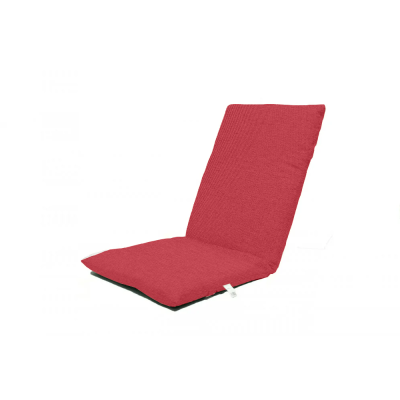 COJÍN DE HAMACA ESPUMA 120*50*3 IMPERMEABLE ROJO